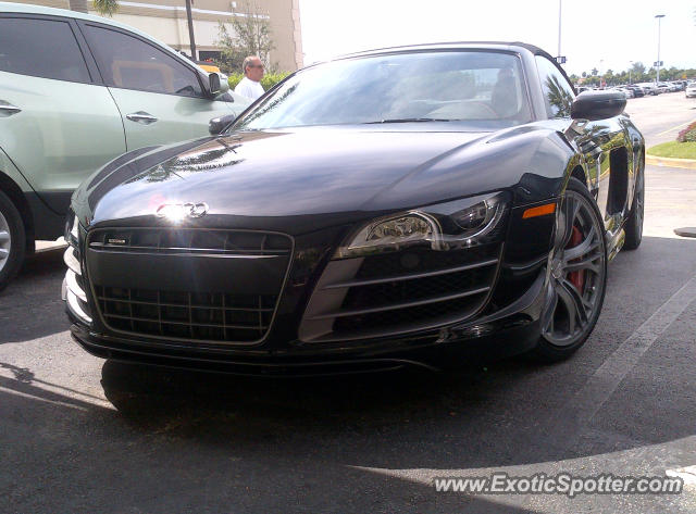 Audi R8 spotted in Hallandale Beach, Florida