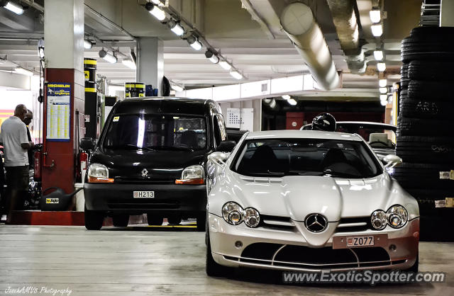 Mercedes SLR spotted in Monte Carlo, Monaco