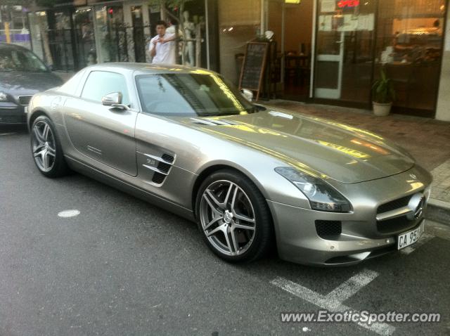 Mercedes SLS AMG spotted in Cape Town, South Africa