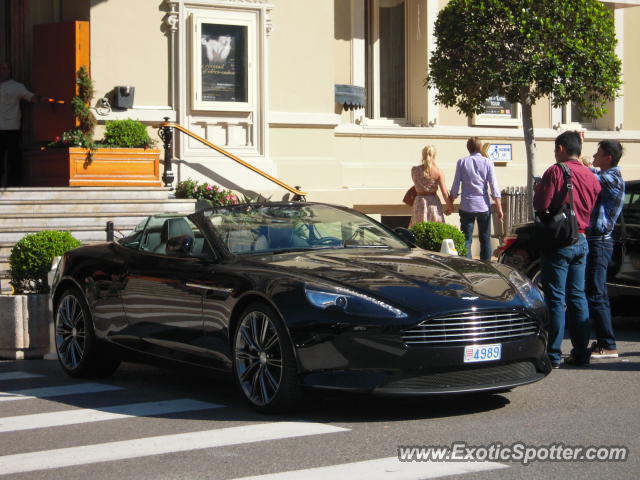 Aston Martin Virage spotted in Monaco, Monaco