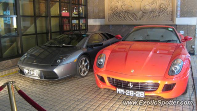 Ferrari 599GTB spotted in Macau, China