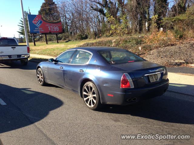 Maserati Quattroporte spotted in Alexandria, Virginia