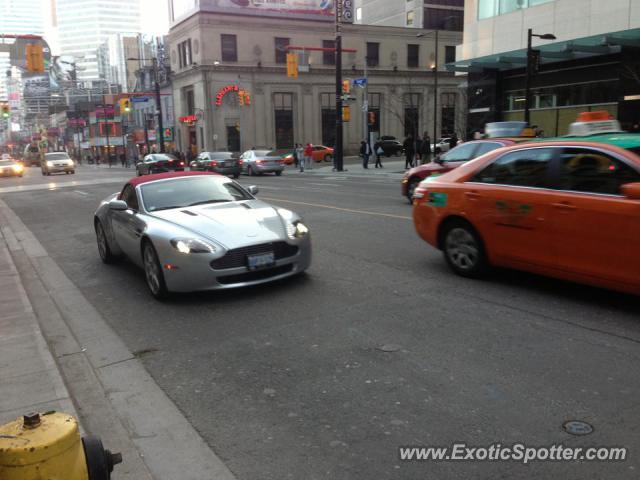 Aston Martin Vantage spotted in Toronto, Canada