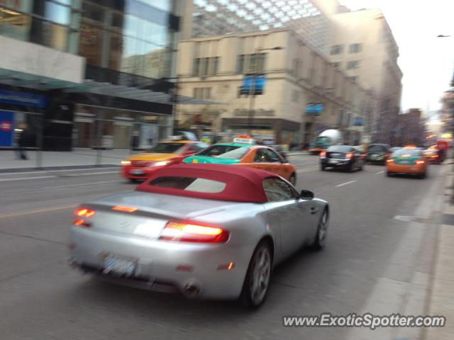 Aston Martin Vantage spotted in Toronto, Canada