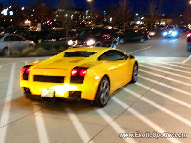 Lamborghini Gallardo spotted in Nashua, New Hampshire