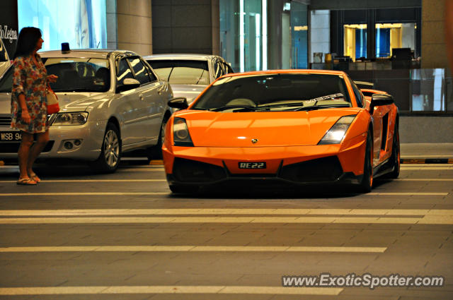 Lamborghini Gallardo spotted in Bukit Bintang KL, Malaysia