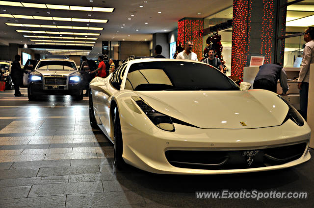 Ferrari 458 Italia spotted in Bukit Bintang KL, Malaysia