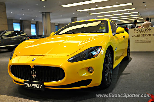 Maserati GranTurismo spotted in Bukit Bintang KL, Malaysia