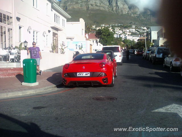 Ferrari California spotted in Cape Town, South Africa
