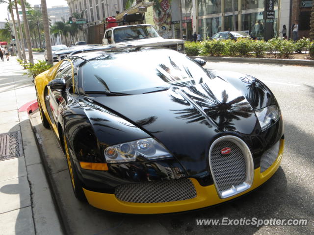 Bugatti Veyron spotted in Beverly Hills, California