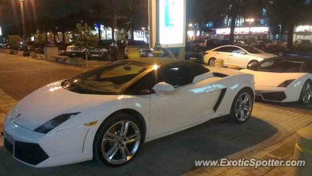 Lamborghini Gallardo spotted in Riyadh, Saudi Arabia