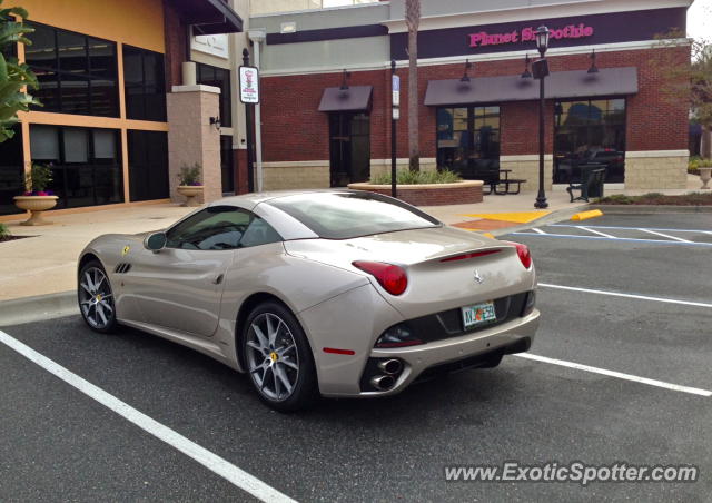 Ferrari California spotted in Winter Garden, Florida