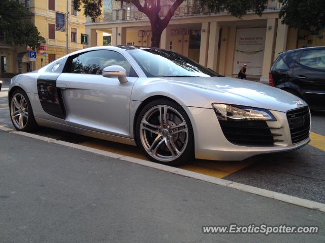 Audi R8 spotted in Opatija, Croatia