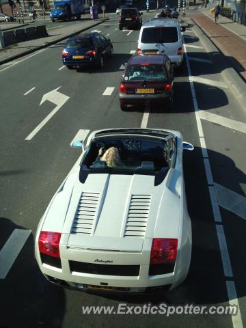 Lamborghini Gallardo spotted in Amsterdam, Netherlands