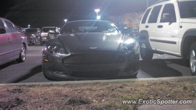 Aston Martin DB9 spotted in Danbury, Connecticut