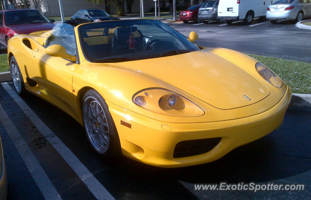 Ferrari 360 Modena spotted in Hollywood, Florida