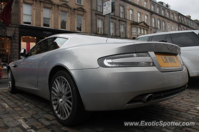 Aston Martin DB9 spotted in Edinburgh, United Kingdom