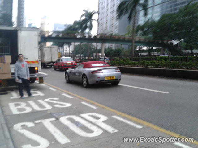 Aston Martin Vantage spotted in Hong Kong, China