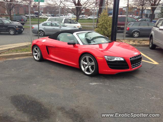 Audi R8 spotted in Alexandria, Virginia