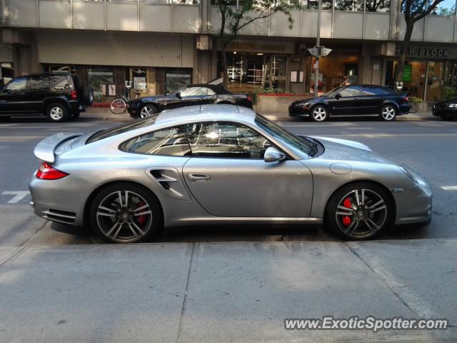 Porsche 911 Turbo spotted in Montreal, Canada