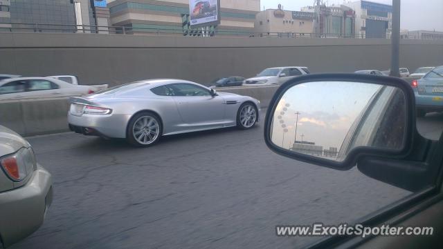 Aston Martin DBS spotted in Riyadh, Saudi Arabia