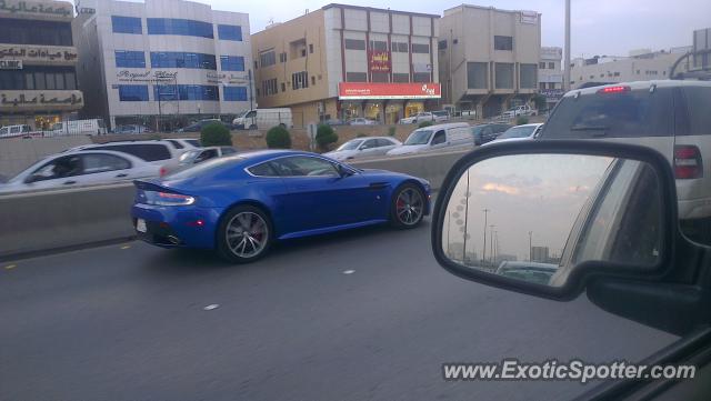 Aston Martin Vantage spotted in Riyadh, Saudi Arabia