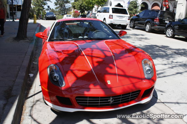 Ferrari 599GTB spotted in Carmel, California