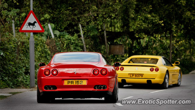 Ferrari 550 spotted in Hong Kong, China