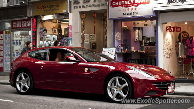 Ferrari FF spotted in Hong Kong, China