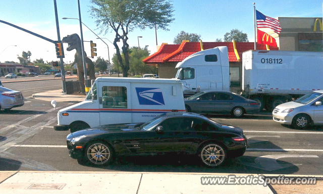 Mercedes SLS AMG spotted in Tucson, Arizona