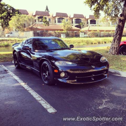 Dodge Viper spotted in Plantation, Florida