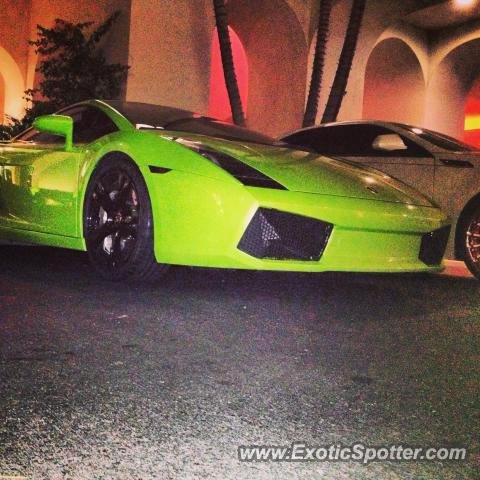 Lamborghini Gallardo spotted in Hollywood, Florida