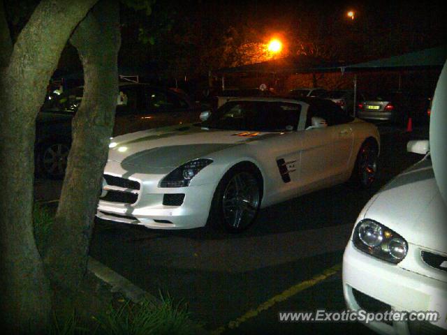 Mercedes SLS AMG spotted in Cape Town, South Africa