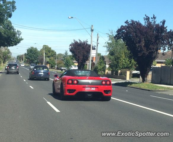 Ferrari 360 Modena spotted in Melbourne, Australia