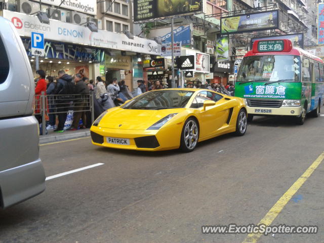 Lamborghini Gallardo spotted in Hong Kong, China