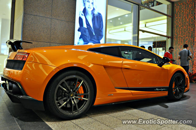 Lamborghini Gallardo spotted in Bukit Bintang KL, Malaysia