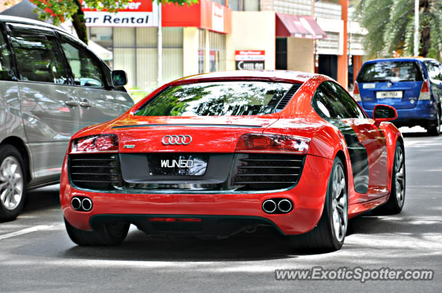 Audi R8 spotted in Hard Rock KL, Malaysia