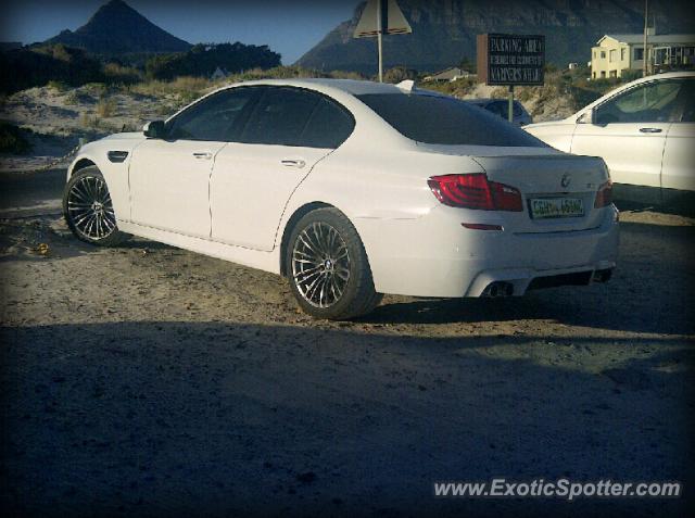 BMW M5 spotted in Cape Town, South Africa