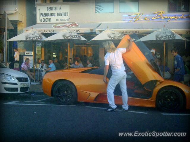 Lamborghini Murcielago spotted in Cape Town, South Africa