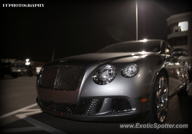 Bentley Continental spotted in Keystone, Indiana