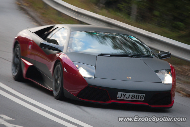 Lamborghini Murcielago spotted in Hong Kong, China