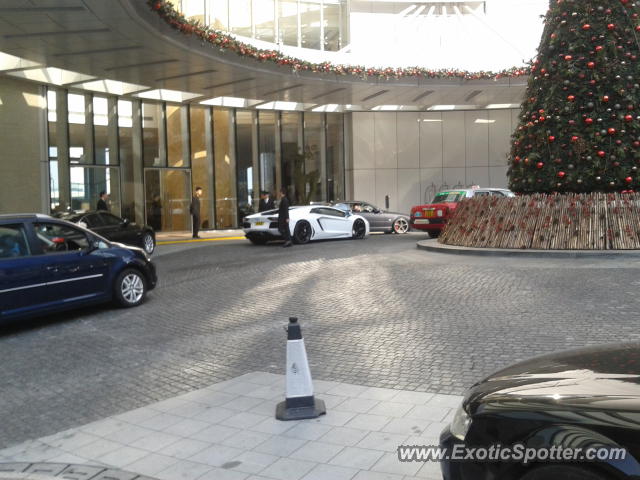 Lamborghini Aventador spotted in Hong Kong, China