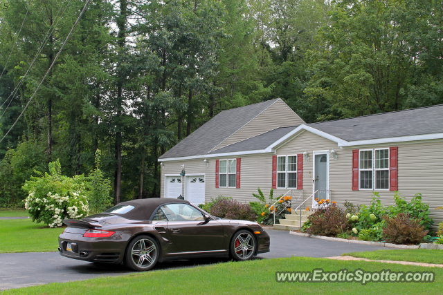 Porsche 911 Turbo spotted in Saratoga Springs, New York