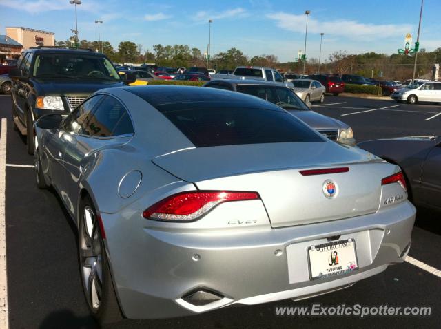 Fisker Karma spotted in Kennesaw, Georgia