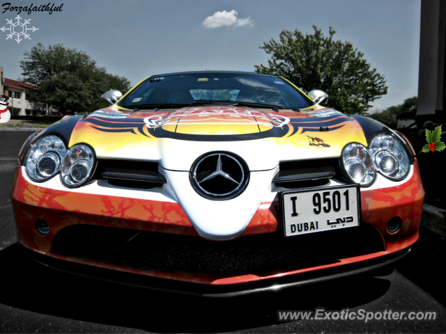 Mercedes SLR spotted in Castleton, Indiana