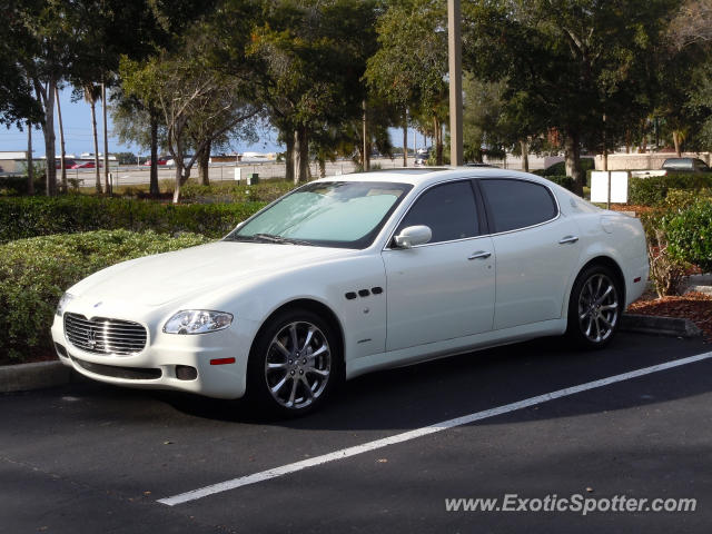 Maserati Quattroporte spotted in Orlando, Florida