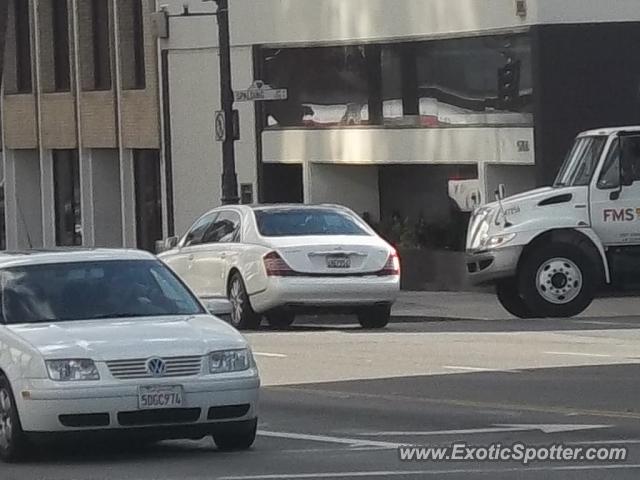 Mercedes Maybach spotted in Beverly Hills, California