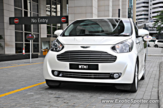 Aston Martin Cygnet spotted in Bukit Bintang KL, Malaysia