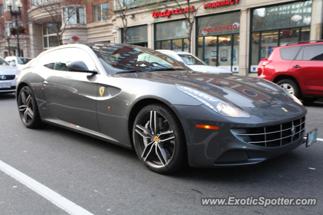 Ferrari FF spotted in Boston, Massachusetts