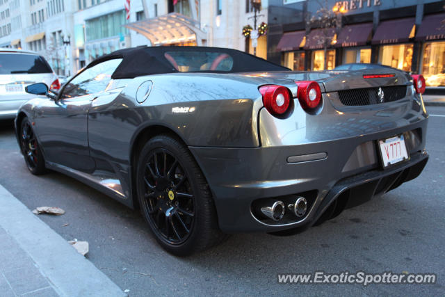 Ferrari F430 spotted in Boston, Massachusetts